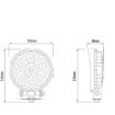 Picture of 4" LED Round Work Lamp